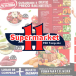 11 Supermarket PSD Templates