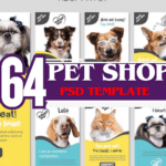 64 Pet Shop PSD Templates  Editable & High-Quality Designs for Pet Businesses