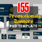 155+ Editable PSD Promotional Business Card Banners Templates  Professional & Customizable Designs