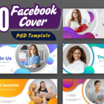 30 Customizable PSD Facebook Cover Templates  Social Media Graphics