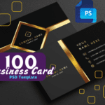 100+ Editable PSD Business Card Templates – Professional & Modern Designs