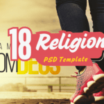 18 - Religion PSD Templates  Inspiring & Fully Editable Faith-Based Designs
