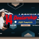 14 Dealership PSD Templates  Professional & Editable Designs for Auto & Sales Businesses