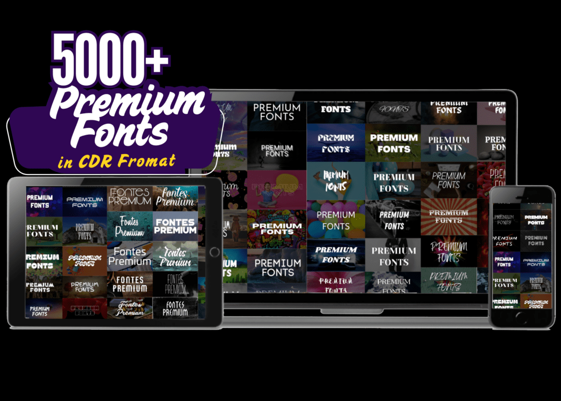 5000+ Premium Fonts Bundle  Stylish & Professional Typography Collection