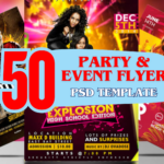 55+ Flyer PSD Templates  Party, Business, Carnival, Shop, Promotional, Halloween & Sports Designs