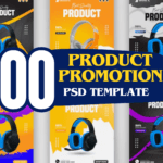 100 Editable PSD Banners for Product Promotion