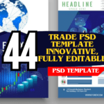 44 Trade PSD Template  Innovative, Fully Editable & Professional Design