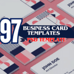 97 Editable Business Card Templates  Professional EPS & AI Designs for Branding