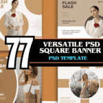 77 Versatile PSD Square Banner Templates  Business, Fashion, Marketing & Promotional Designs