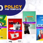 10 Policy PSD Templates  Professional & Editable Designs for Business Documentation
