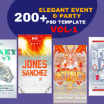 Vol-1 -200+ Elegant Event & Party Flter bundle PSD Template-Fully Editable
