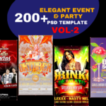 Vol-2 -200+ Vol-1 -200+ Elegant Event & Party Filter bundle PSD Template-Fully Editable
