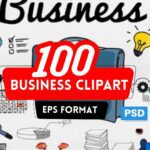 100+ Business Clipart Bundle | Professional Vector