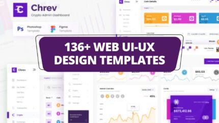 136+ Web UI/UX Design Templates Bundle | Modern & Editable Website Layouts for Figma, Adobe XD, Sketch