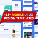 163+ Mobile UI/UX Design Templates