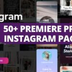 50+ Premiere Pro Instagram Pack – Reels, Stories & Posts Templates