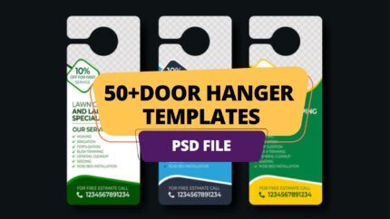 50+ Door Hanger Templates