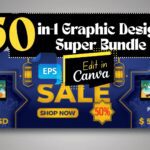 50-in-1 Graphic Design Super Bundle