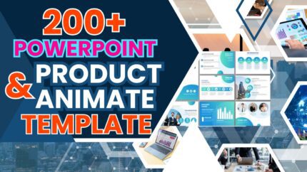 200+ powerpoint &  product animate template, product Animated PowerPoint Template, Animated PowerPoint Templates 2023