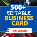500+ Business Card Templates Bundle – Modern, Professional & Customizable Designs
