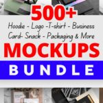 500+ Premium Mockup Bundle – Ultra-Realistic Product & Branding Mockups