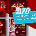 70+ Social Media Ad Banner Templates Bundle