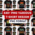 440+ Premium T-Shirt Design Bundle – Trendy & Unique