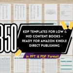 350+ KDP Interior Bundle – Editable Planners, Journals & Logbooks