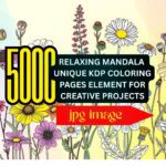 5000+ Unique KDP Coloring Pages Bundle