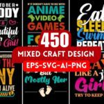 450+ Mixed Craft Design Bundle