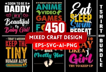 450+ Mixed Craft Design Bundle