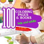 100+ Premium Adult Coloring Pages & Books
