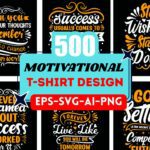 500+ Editable Motivational Design Bundle
