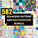 582+ Seamless Pattern & Background Bundle for Designers – Premium Textures