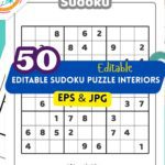 50+ Editable Sudoku Puzzle Interiors – Customizable PPT & PDF Templates