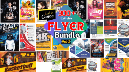 300+ Flyer Designs with our Editable Flyer Templates-vol-2