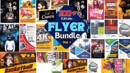 300+ Flyer Designs with our Editable Flyer Templates