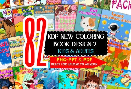 82+ Modern KDP Interior Templates – Part 2: Editable Low Content Books for Amazon Publishing