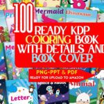 100+ Premium Coloring Book Bundle