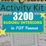 3200+ Sudoku Puzzle Interiors Bundle – Massive Collection with Answers