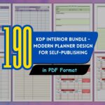 190+ KDP Interior Bundle – Modern Planner Templates