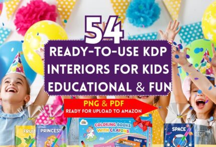 54+ Kids KDP Interior Bundle – Ready-to-Use