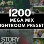 1,200 Mega Mix Lightroom Presets