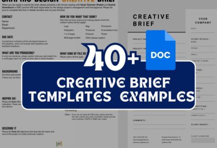 40 Creative Brief Templates & Examples