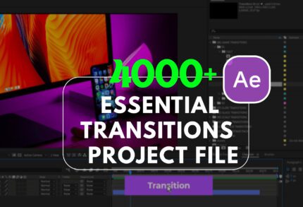 4000 Essential Transitions Adobe After Effects Project Files