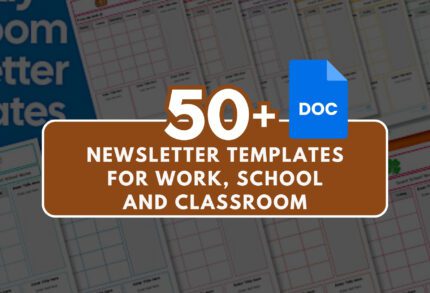 50 Newsletter Templates for Work, School, and Classroom